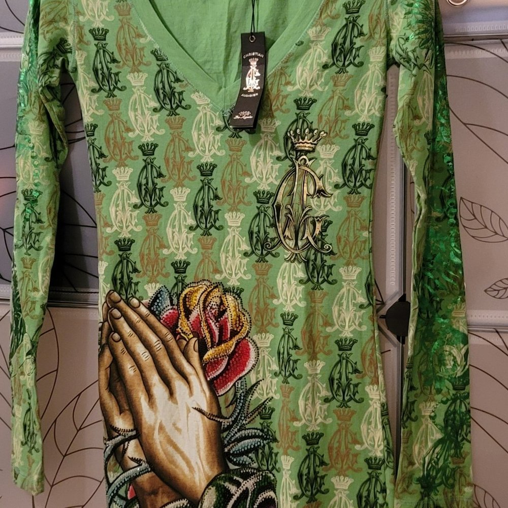 Christian Audigier Sparkle Dress "NWT" BEAUTIFUL